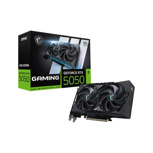 MSI nVidia GeForce RTX 5050 8G GAMING OC, Boost: 22632 MHz, CUDA 2560 Units, 8GB GDDR6, HDMI™ x 1 (embargo) - Image 5