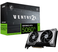 MSI nVidia GeForce RTX™ 5060 Ti 16G VENTUS 2X OC PLUS, PCI Express® Gen 5 x16, Boost: 2602 MHz, CUDA 4608 Units, 16GB GDDR7, HDMI™ x 1 - Image 5