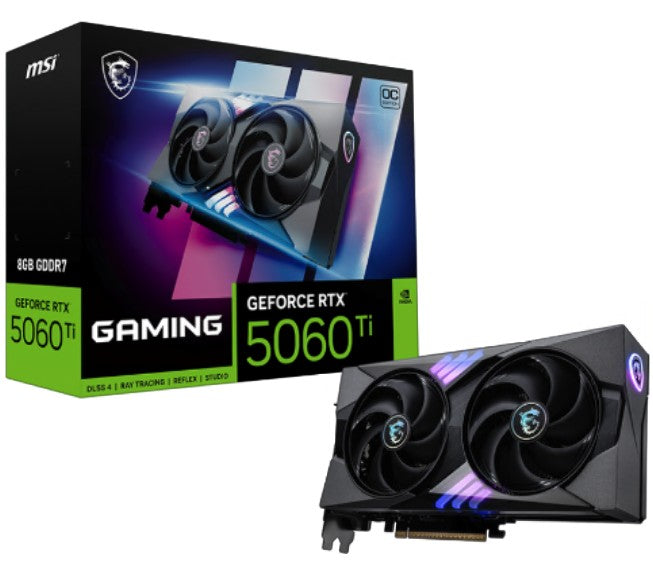 MSI nVidia GeForce RTX™ 5060 Ti 8G GAMING OC ,  PCI Express® Gen 5 x16, Boost: 2647 MHz, CUDA 4608 Units, 8GB GDDR7, HDMI™ x 1 - Image 5
