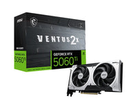 MSI nVidia GeForce RTX™ 5060 Ti 8G VENTUS 2X PLUS, PCI Express® Gen 5 x16 (uses x8), Boost: 2572 MHz, CUDA 4608 Units, 8GB GDDR7, HDMI™ x 1(LS) - Image 5