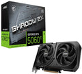 MSI nVidia GeForce RTX 5060 Ti 8G SHADOW 2X OC PLUS, Boost: 2482 MHz, CUDA 8960 Units, 8GB GDDR7, HDMI™ x 1 (embargo) - Image 1