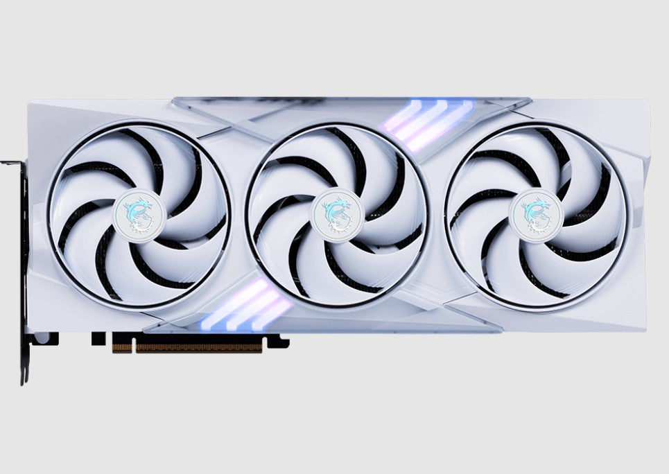 MSI nVidia GeForce RTX™ 5070 12G GAMING TRIO OC WHITE,PCI Express® Gen 5, Boost: 2610 MHz, CUDA 6144 Units, 12GB GDDR7, HDMI™ x 1 - Image 2