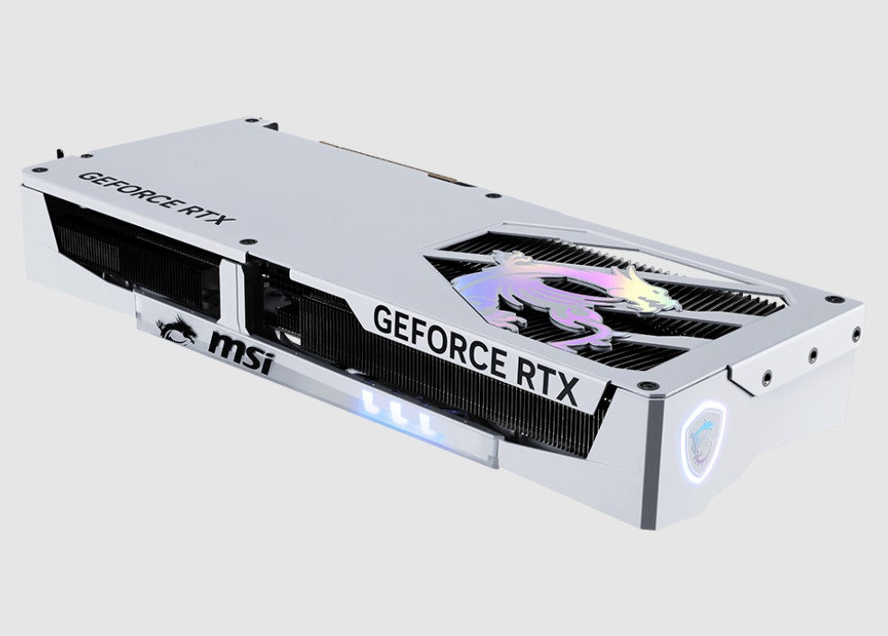 MSI nVidia GeForce RTX™ 5070 12G GAMING TRIO OC WHITE,PCI Express® Gen 5, Boost: 2610 MHz, CUDA 6144 Units, 12GB GDDR7, HDMI™ x 1 - Image 3