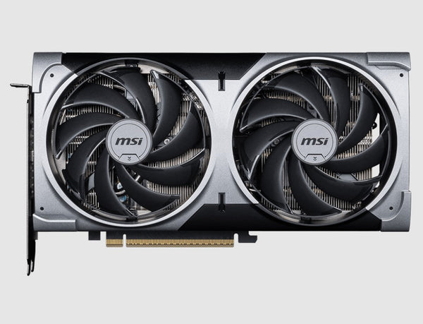 MSI Vidia GeForce RTX™ 5070 12G VENTUS 2X OC, PCI Express® Gen 5, Boost: 2542 MHz, CUDA 6144 Units, 12GB GDDR7, HDMI™ x 1