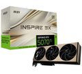 MSI nVidia GeForce RTX™ 5070 Ti 16G INSPIRE 3X OC, PCI Express® Gen 5, Boost: 2482 MHz, CUDA 8960 Units, 16GB GDDR7, HDMI™ x 1 - Image 1