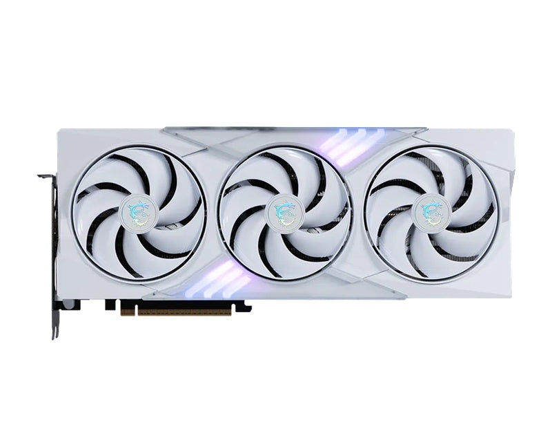 MSI nVidia GeForce RTX™ 5080 16G GAMING TRIO OC WHITE,  Boost: 2700 MHz, CUDA 10752 Units, 16GB GDDR7, HDMI™ x 1 - Image 2