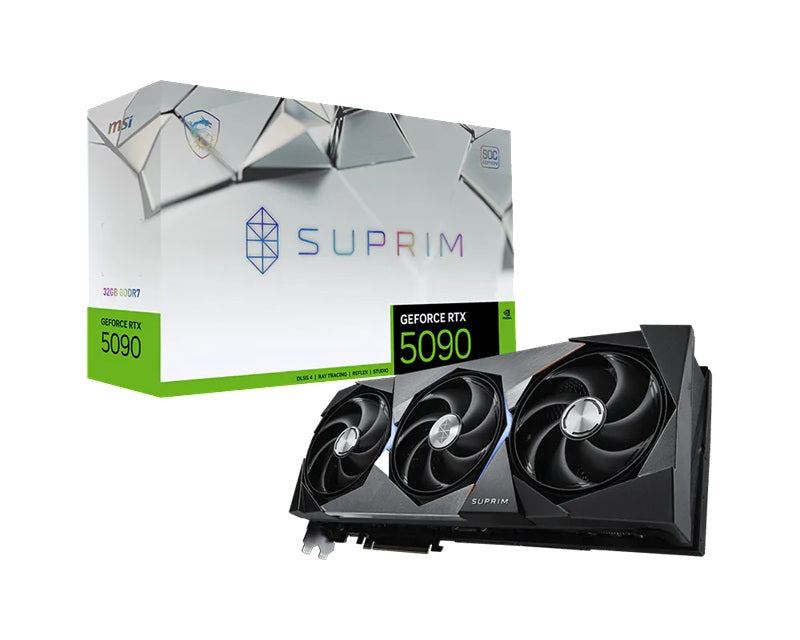 MSI nVidia GeForce RTX™ 5090 32G SUPRIM SOC, CUDA  21760,  28 Gbps, 32 GB GDDR7, HDMI™ x 1 - Image 1