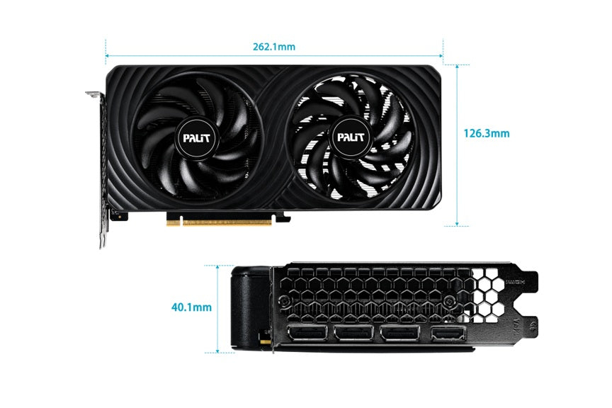 PALIT RTX5050 DUAL 8GB GDDR6 128bit 3-DP HDMI NE65050019P1-GB2070D - Image 2