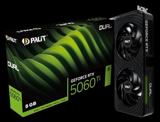 PALIT RTX5060Ti DUAL 8G GDDR7 128bit 3-DP HDMI NE7506T019P1-GB2062D - Image 5