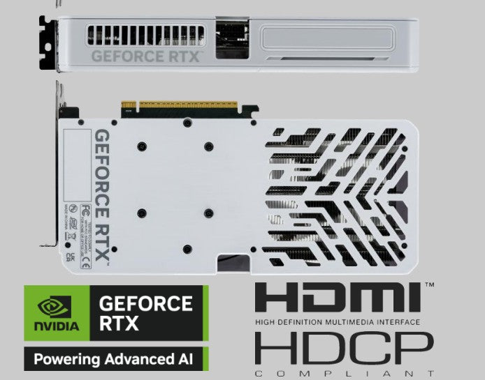 PALIT RTX5060Ti WHITE OC 16GB GDDR7 128bit 3-DP HDMI NE7506TU19T1-GB2061M - Image 3