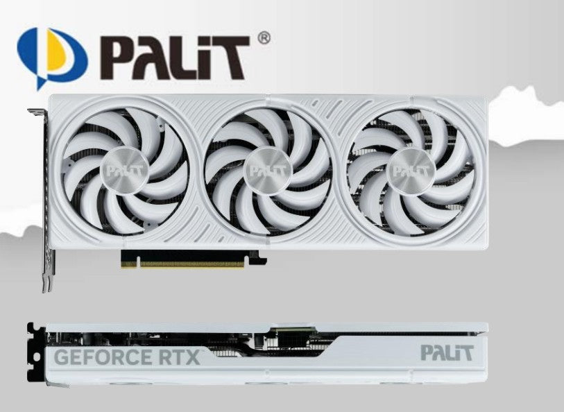 PALIT RTX5070 WHITE OC 12GB GDDR7 192bit 3-DP HDMI NE75070U19K0-GB2050W - Image 2