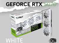 PALIT RTX5070 WHITE OC 12GB GDDR7 192bit 3-DP HDMI NE75070U19K0-GB2050W - Image 4