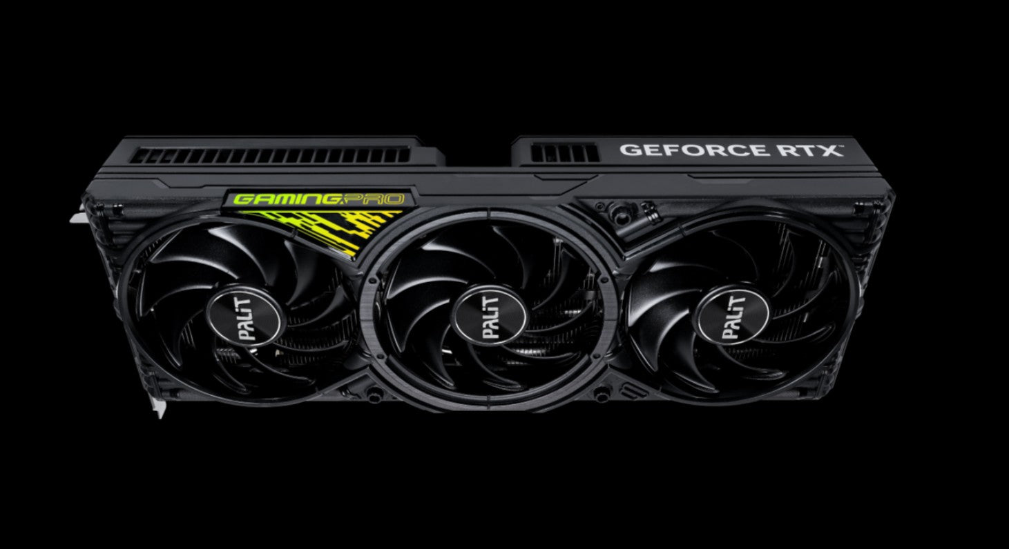 PALIT RTX5080 GAMINGPRO 16GB GDDR7 256bit 3-DP HDMI V1 PCI-E 5.0 NE75080019T2-GB2031Y 4K 3 slot Recommended System Power 850 W - Image 3