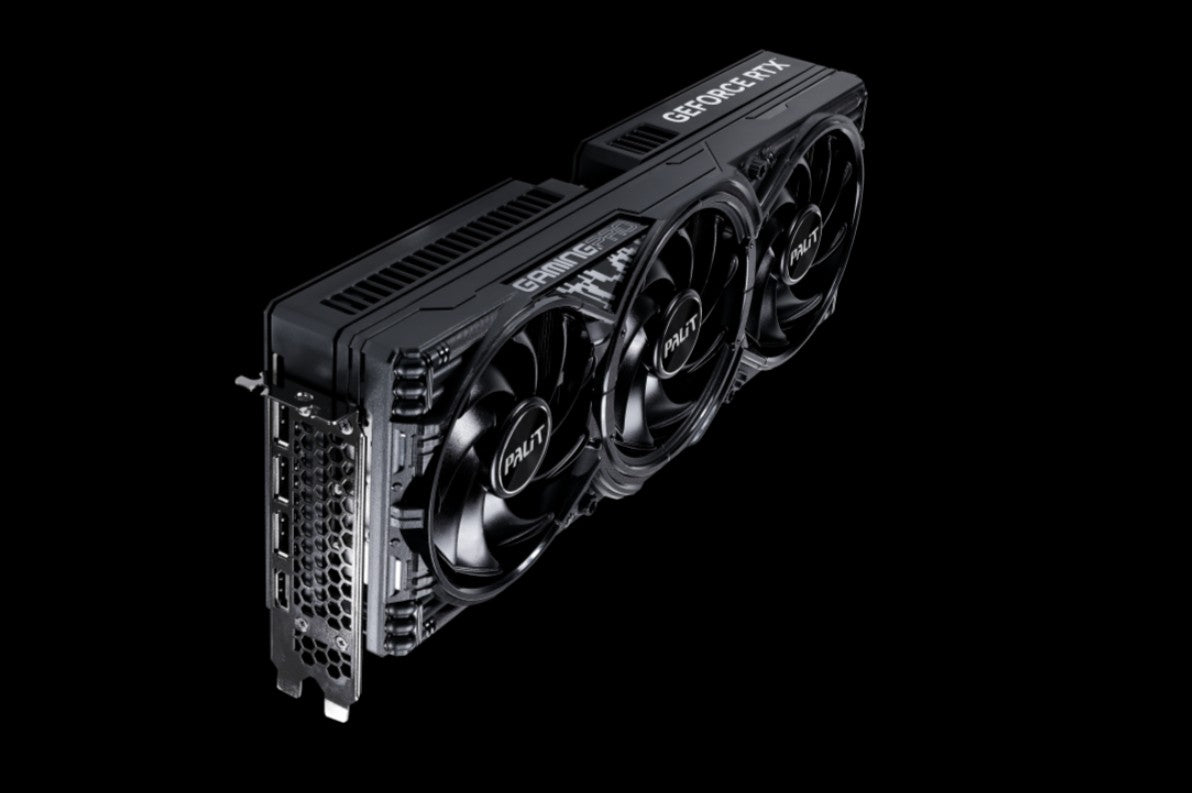 PALIT RTX5080 GAMINGPRO 16GB GDDR7 256bit 3-DP HDMI V1 PCI-E 5.0 NE75080019T2-GB2031Y 4K 3 slot Recommended System Power 850 W - Image 4