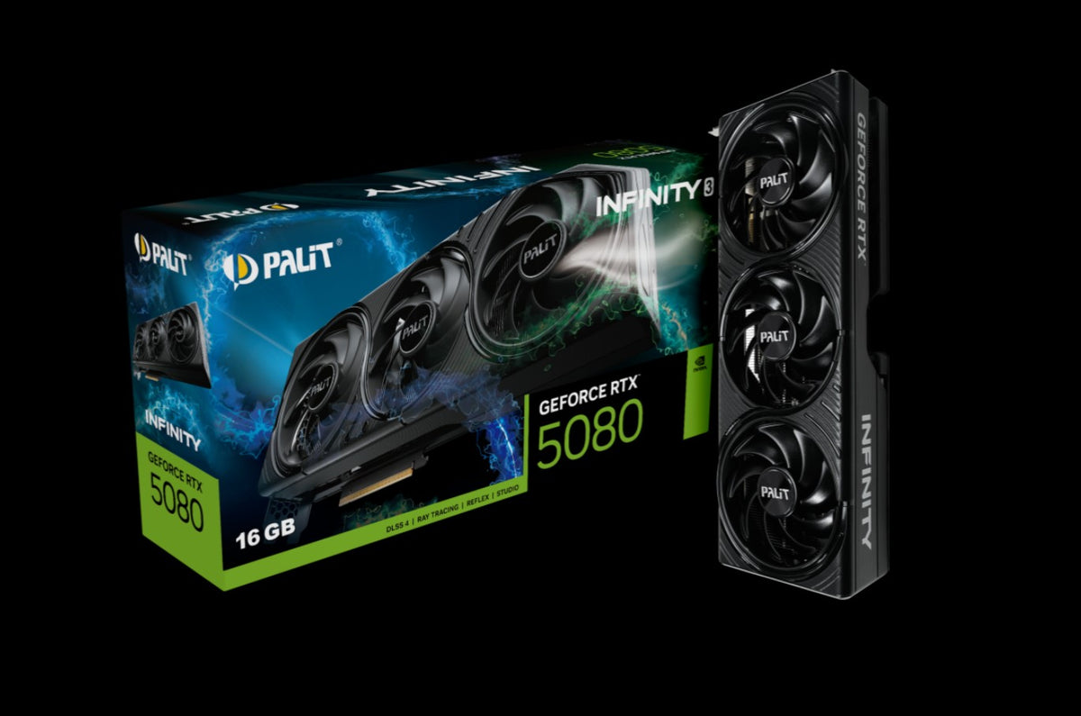 PALIT RTX5080 INFINITY 3 16GB GDDR7 256bit 3-DP HDMI NE75080019T2-GB2035S - Image 1