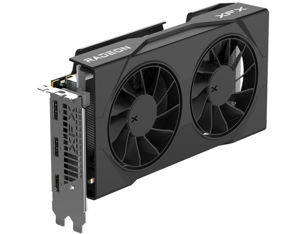 XFX Swift AMD Radeon RX 9060 Gaming Edition with 8GB GDDR6 HDMI 2xDP, AMD RDNA™ 4 (RX-96SWFT8BB)-Bulk System Build-8 each box