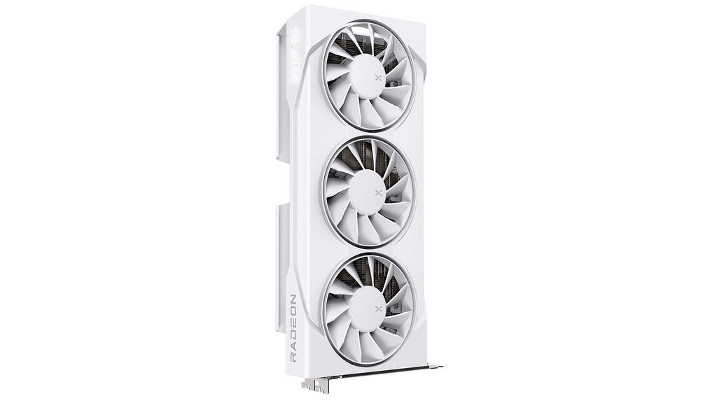 XFX Swift AMD Radeon RX 9060XT OC White Triple Fan Gaming Edition with 16GB GDDR6 HDMI 2xDP, AMD RDNA™ 4 (RX-96TS316W7) - Image 2