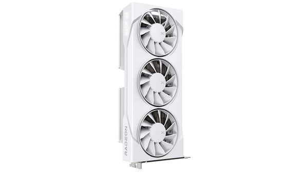 XFX Swift AMD Radeon RX 9060XT OC White Triple Fan Gaming Edition with 16GB GDDR6 HDMI 2xDP, AMD RDNA™ 4 (RX-96TS316W7)