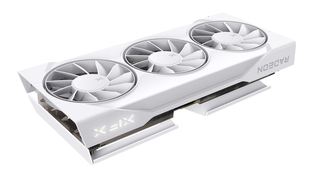 XFX Swift AMD Radeon RX 9060XT OC White Triple Fan Gaming Edition with 16GB GDDR6 HDMI 2xDP, AMD RDNA™ 4 (RX-96TS316W7) - Image 4