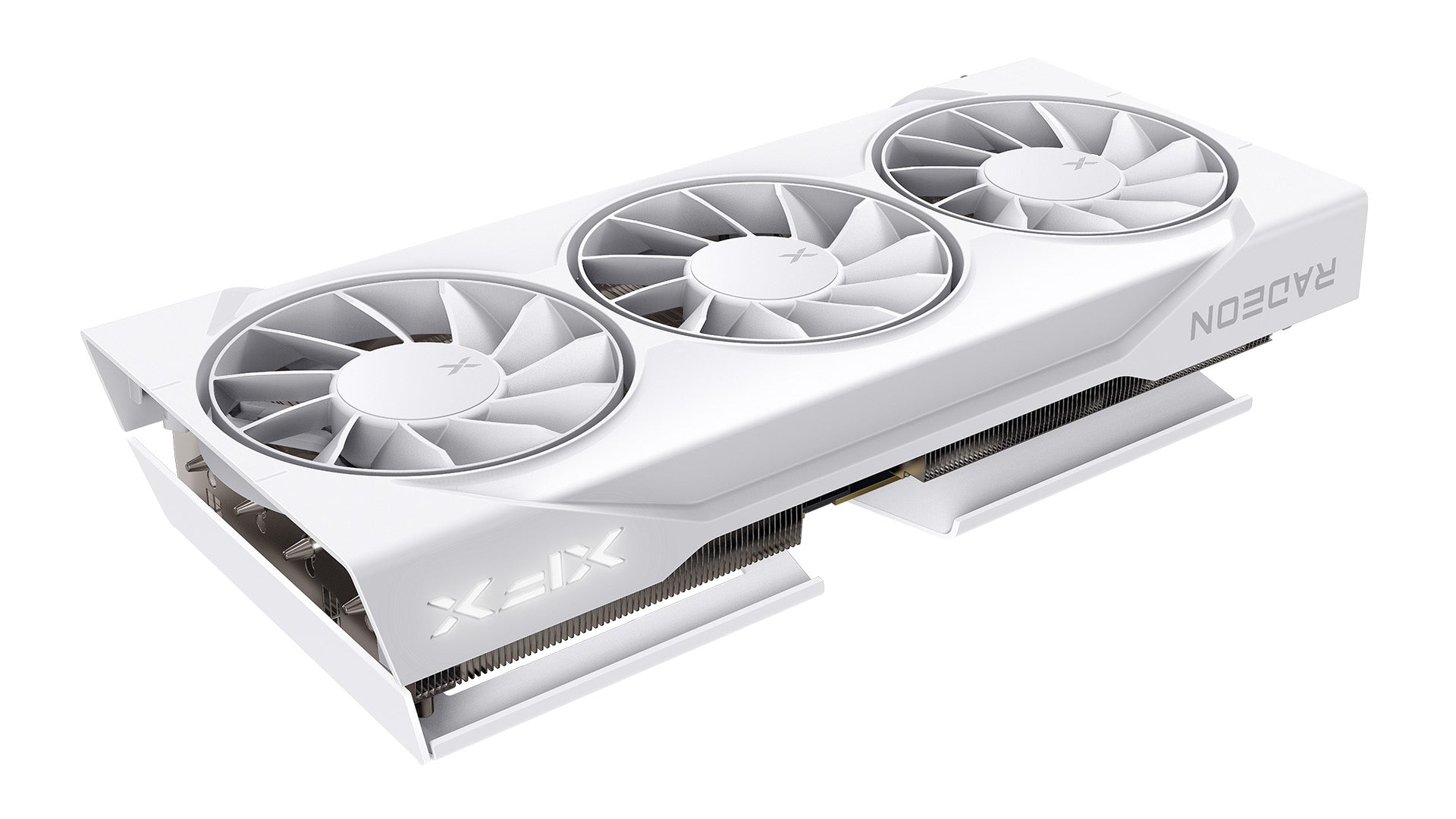 XFX Swift AMD Radeon RX 9060XT OC White Triple Fan Gaming Edition with 16GB GDDR6 HDMI 2xDP, AMD RDNA™ 4 (RX-96TS316W7) - Image 4