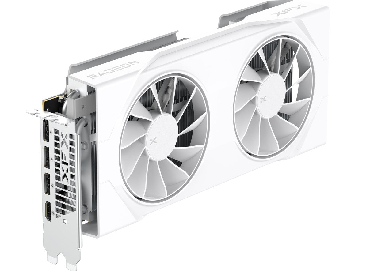 XFX Swift AMD Radeon RX 9070 OC White Dual Fan Gaming Edition with 16GB GDDR6 HDMI 3xDP, AMD RDNA™ 4 (RX-97SWFT2WQ) - Image 2