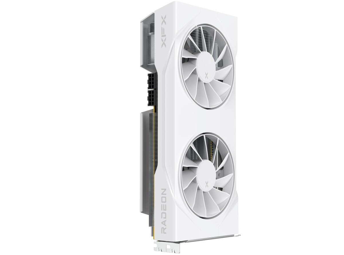 XFX Swift AMD Radeon RX 9070 OC White Dual Fan Gaming Edition with 16GB GDDR6 HDMI 3xDP, AMD RDNA™ 4 (RX-97SWFT2WQ) - Image 4