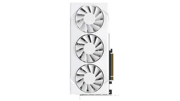 XFX Swift AMD Radeon RX 9070XT White Triple fan Gaming Edition with 16GB GDDR6 HDMI 3xDP, AMD RDNA™ 4 (RX-97TSWF3W9)