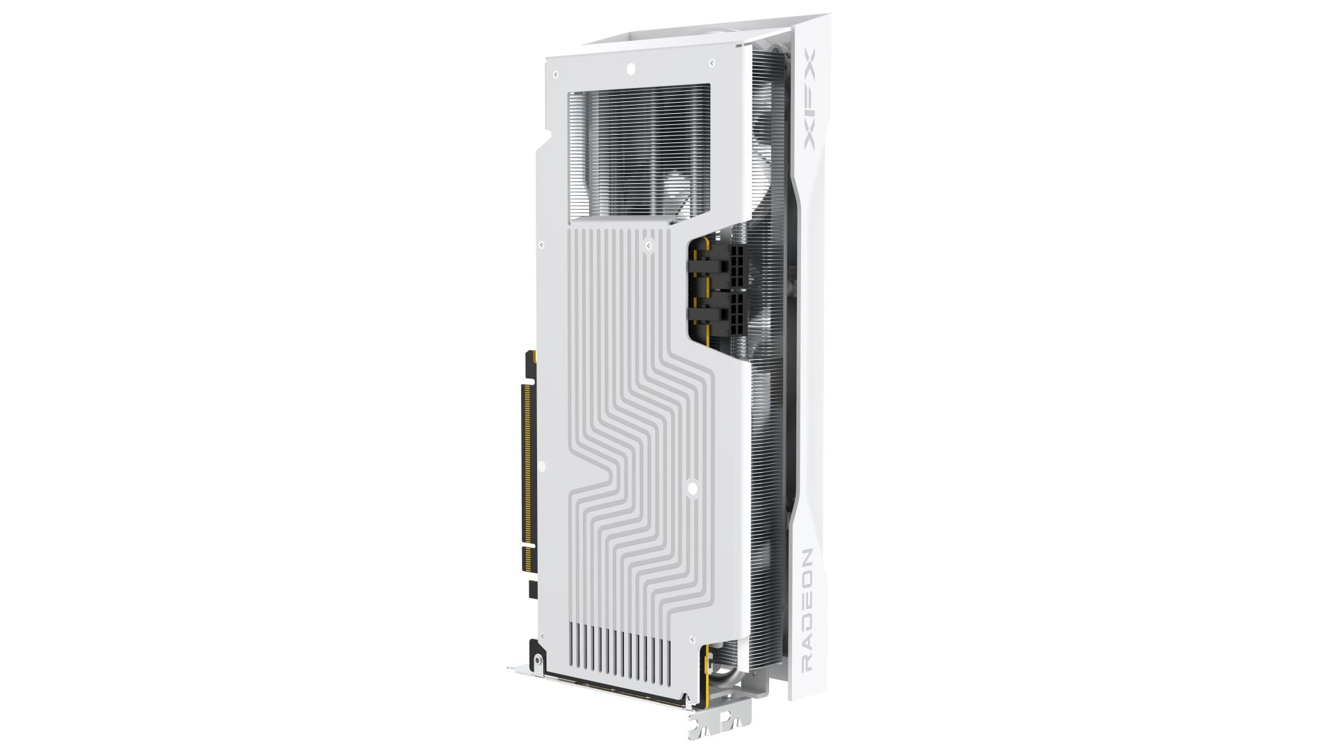 XFX Swift AMD Radeon RX 9070XT White Triple fan Gaming Edition with 16GB GDDR6 HDMI 3xDP, AMD RDNA™ 4 (RX-97TSWF3W9) - Image 4