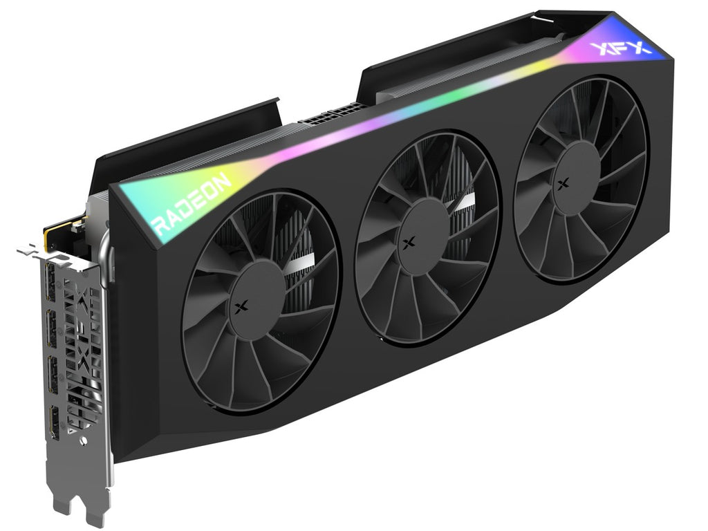 XFX Mercury AMD Radeon RX 9070XT OC Gaming Edition with RGB 16GB GDDR6, HDMI 3xDP, AMD RDNA™ 4 (RX-97TRGBBB9) - Image 4