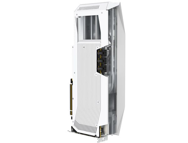 XFX Mercury AMD Radeon RX 9070XT OC White Gaming Edition with RGB 16GB GDDR6, HDMI 3xDP, AMD RDNA™ 4 (RX-97TRGBBW9)