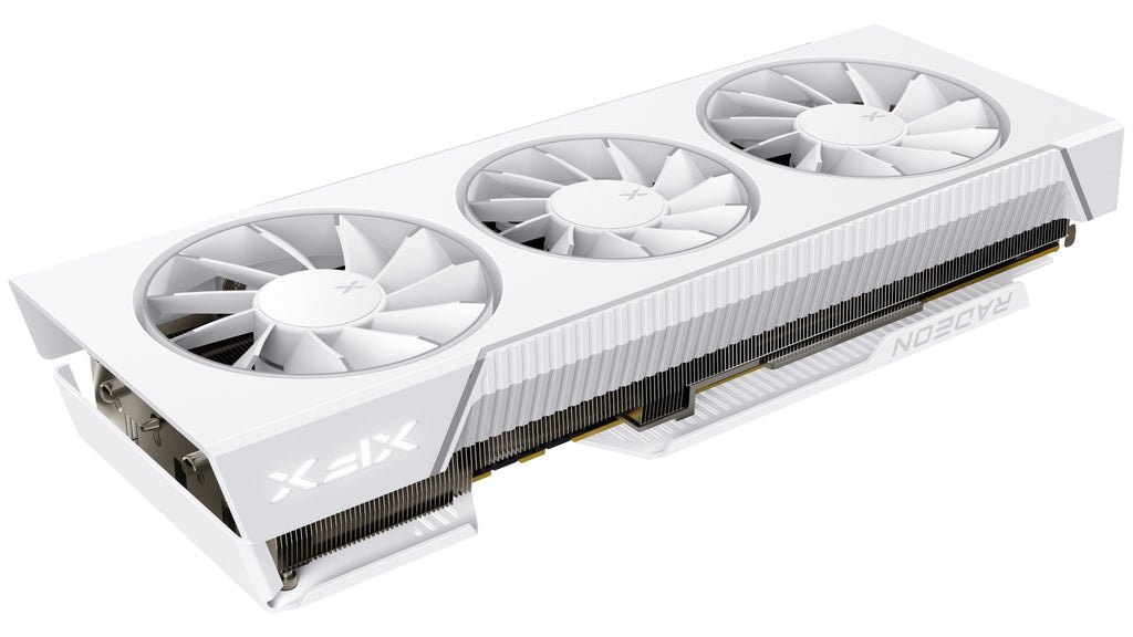 XFX Mercury AMD Radeon RX 9070XT OC White Magnetic Air Edition with RGB 16GB GDDR6 HDMI 3xDP, AMD RDNA™ 4 (RX-97TMARGW9) - Image 2