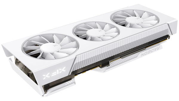 XFX Mercury AMD Radeon RX 9070XT OC White Magnetic Air Edition with RGB 16GB GDDR6 HDMI 3xDP, AMD RDNA™ 4 (RX-97TMARGW9)