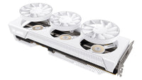 XFX Mercury AMD Radeon RX 9070XT OC White Magnetic Air Edition with RGB 16GB GDDR6 HDMI 3xDP, AMD RDNA™ 4 (RX-97TMARGW9) - Image 3