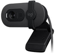 Logitech Brio 100 Full HD 1080p webcam with auto-light balance, integrated privacy shutter, and built-in mic - Image 1