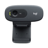 Logitech C270 3MP HD Webcam 720p/30fps, Widescreen Video Calling, Light Correc, Noise-Reduced Mic for Skype, Teams, Hangouts, PC/Laptop/Macbook/Tablet - Image 3