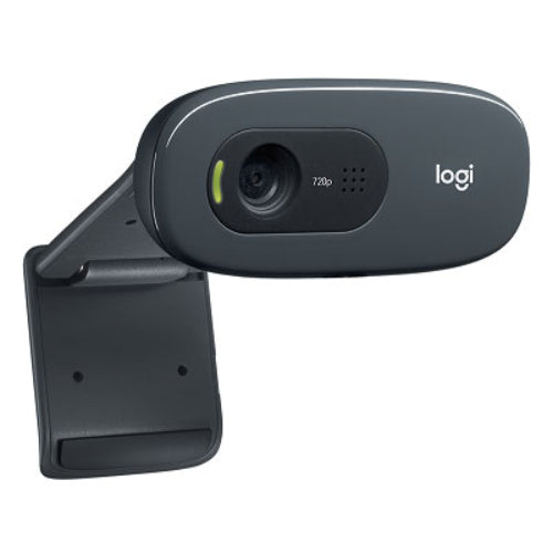 Logitech C270 3MP HD Webcam 720p/30fps, Widescreen Video Calling, Light Correc, Noise-Reduced Mic for Skype, Teams, Hangouts, PC/Laptop/Macbook/Tablet - Image 4