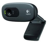 Logitech C270 3MP HD Webcam 720p/30fps, Widescreen Video Calling, Light Correc, Noise-Reduced Mic for Skype, Teams, Hangouts, PC/Laptop/Macbook/Tablet - Image 1