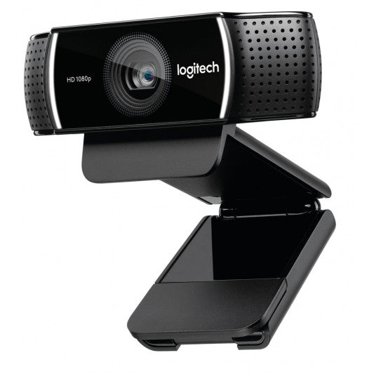 Logitech C922 Pro Stream Full HD Webcam 30fps at 1080p Autofocus Light Correction 2 Stereo Microphones 78° FoV 3mths XSplit License (EOL) - Image 1