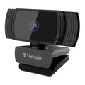 Verbatim Webcam Full HD 1080P with Auto Focus - Black - Image 1